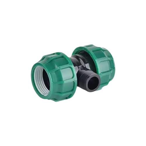 TEE MASCHIO PE COMPRESSIONE SERIE VERDE
