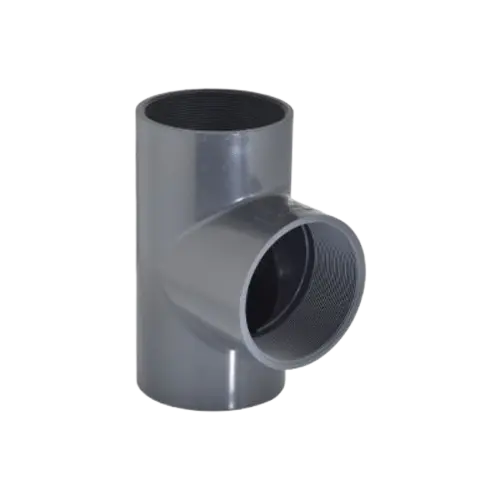 TEE PVC 1 LATO FILETTATO