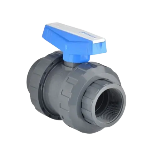 VALVOLA SFERA PVC 2 LATI FILETTATI