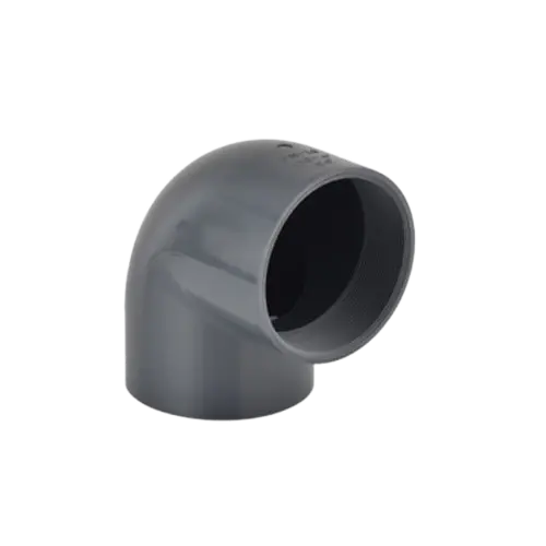 Gomito PVC 90°  Filettato 1 Lato